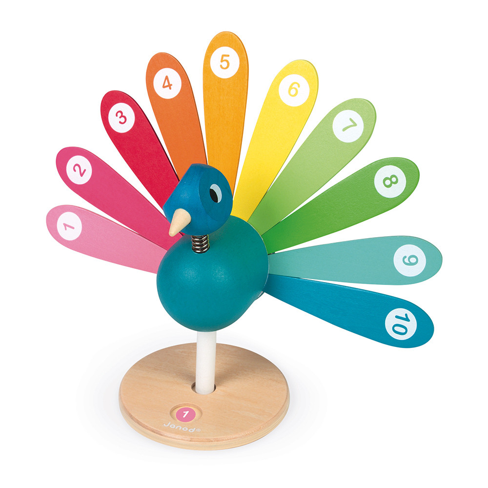 APRENDO A CONTAR-PAVO REAL
