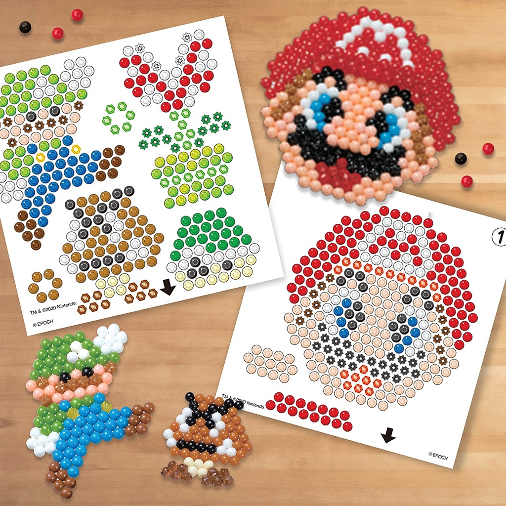 AQUABEADS CUBO SUPER MARIO
