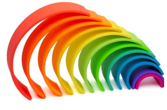 ARCO IRIS x12 COLORES NEON