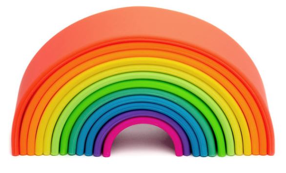 ARCO IRIS x12 COLORES NEON