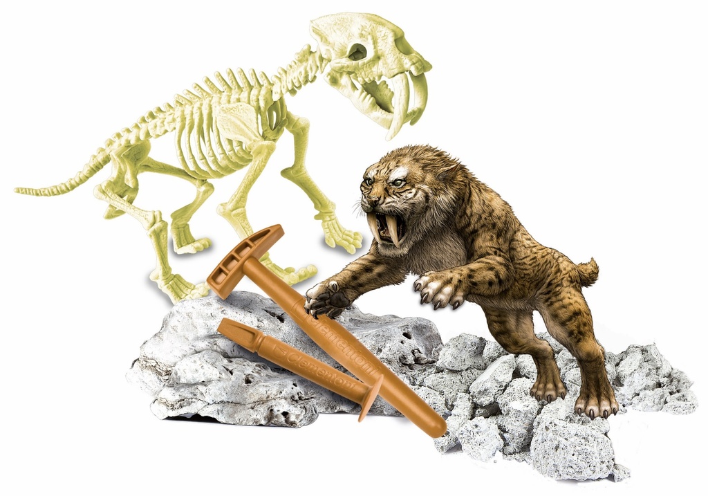 ARQUEOJUGANDO SMILODON FLUOR.