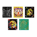 ARTE SCRATCH ANIMALES MUNDO