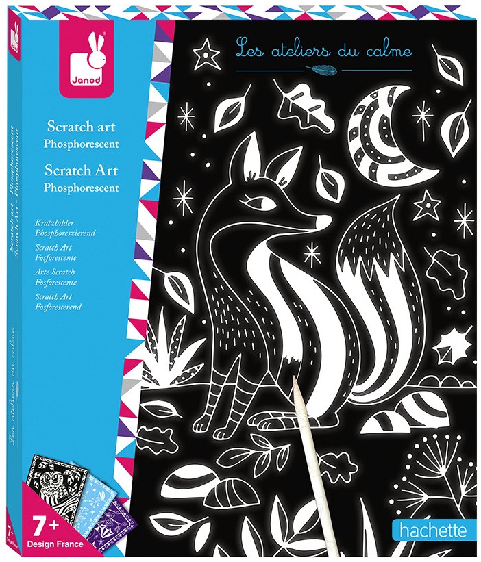 ARTE SCRATCH FOSFORESCENTE