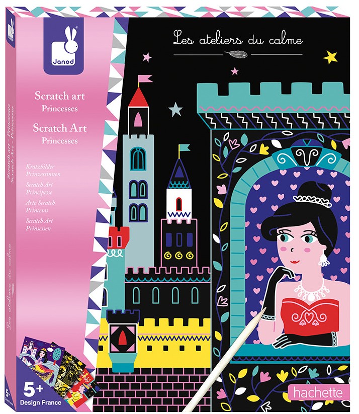 ARTE SCRATCH PRINCESAS