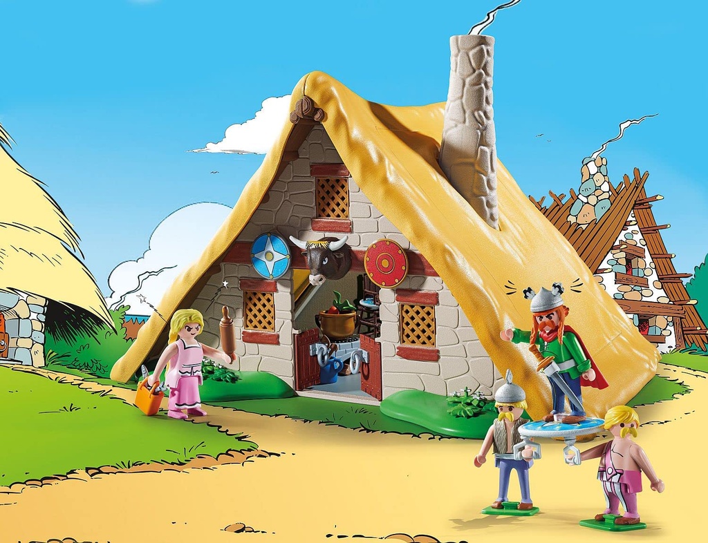 ASTERIX:CABAÑA DE ABRARACURCIX