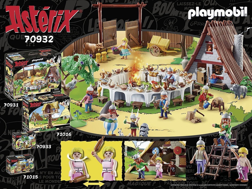 ASTERIX:CABAÑA DE ABRARACURCIX
