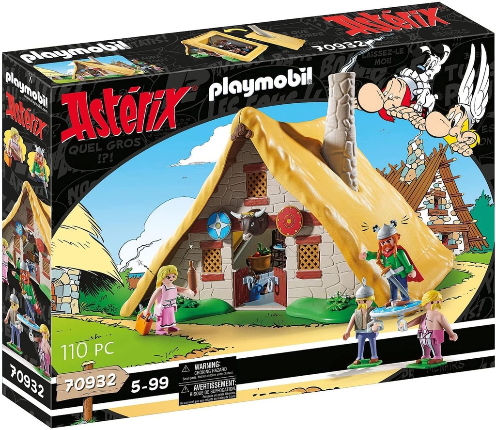 ASTERIX:CABAÑA DE ABRARACURCIX