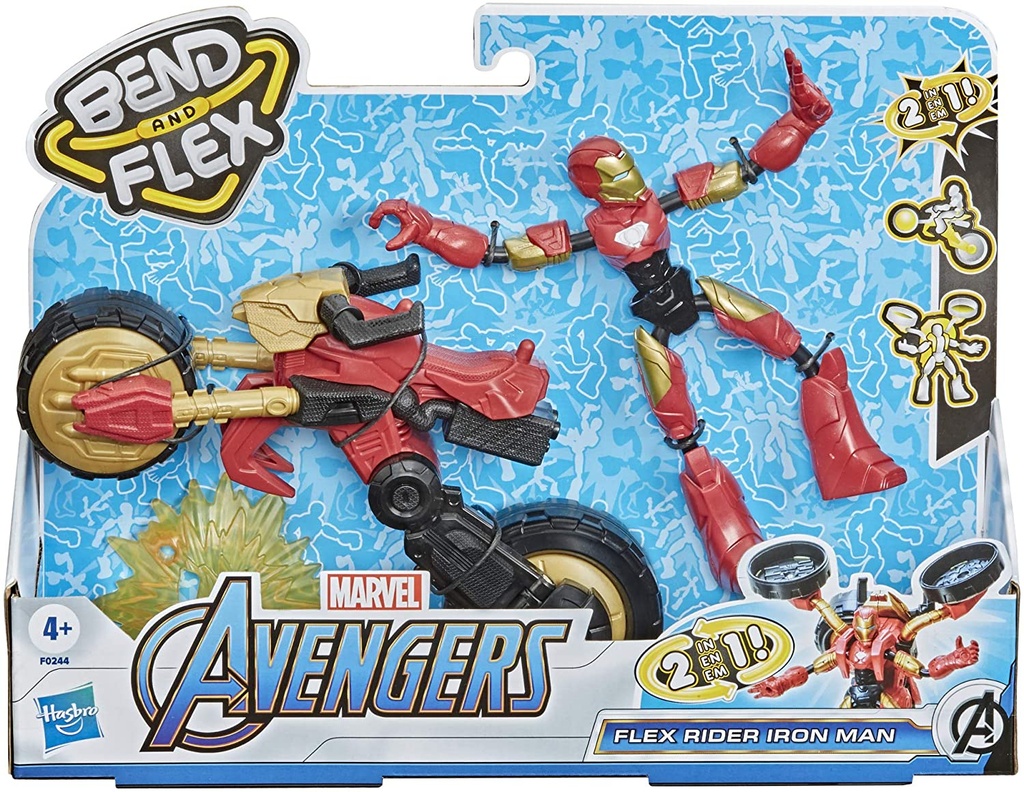 AVN BEND&FLEX VEHIC.IRON MAN