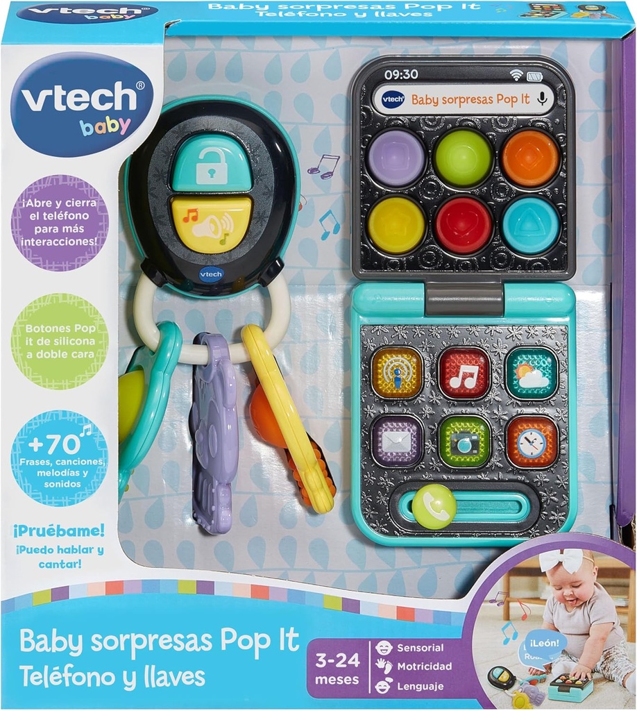 BABY SOPRESAS TELEFONO Y LLAVES