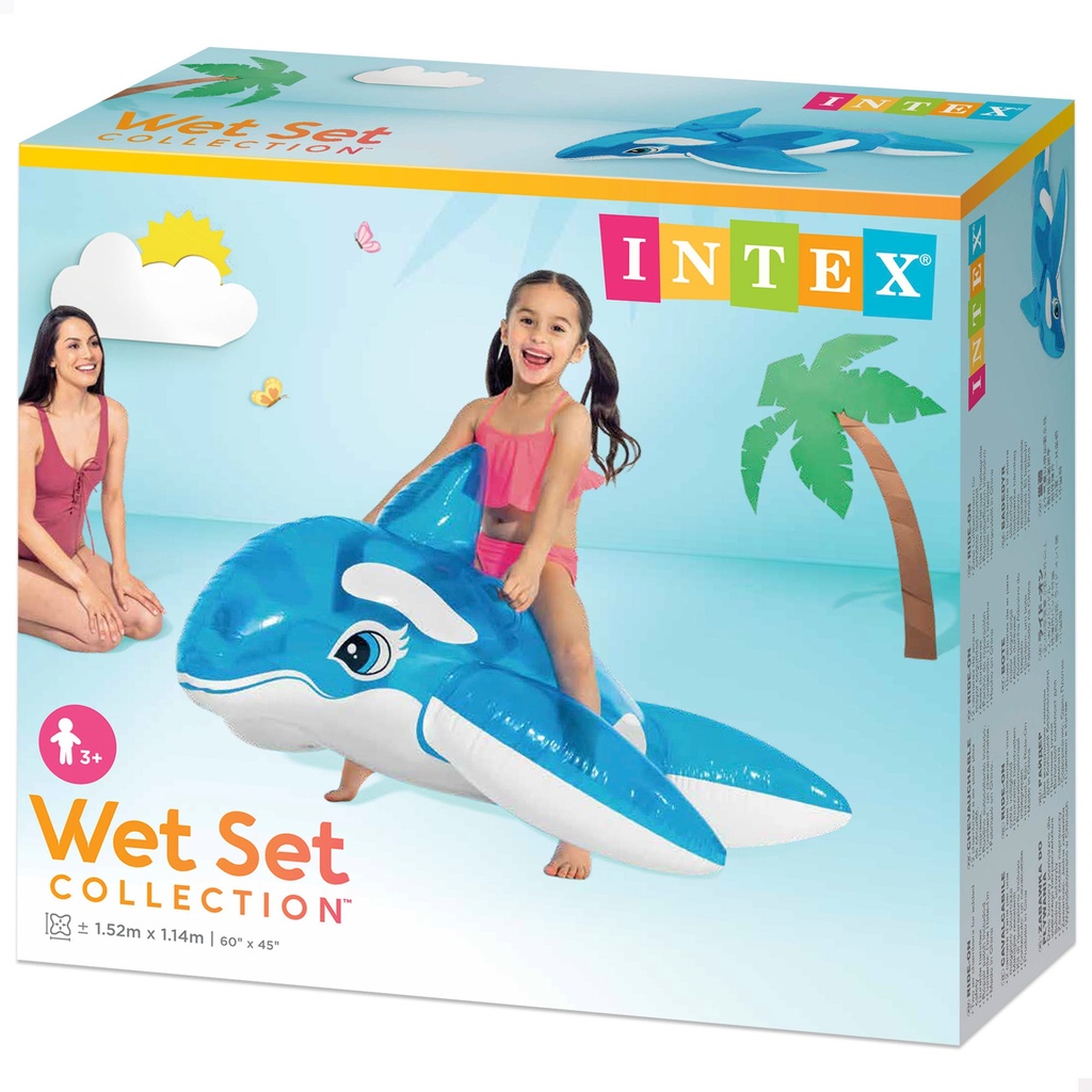 BALLENA HINCHABLE TRANSP.