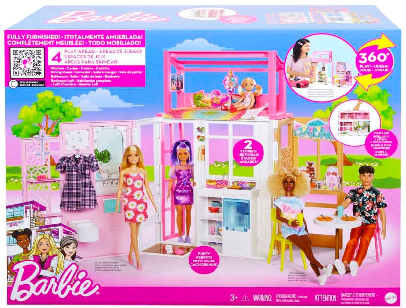 BARBIE CASA 2 PISOS