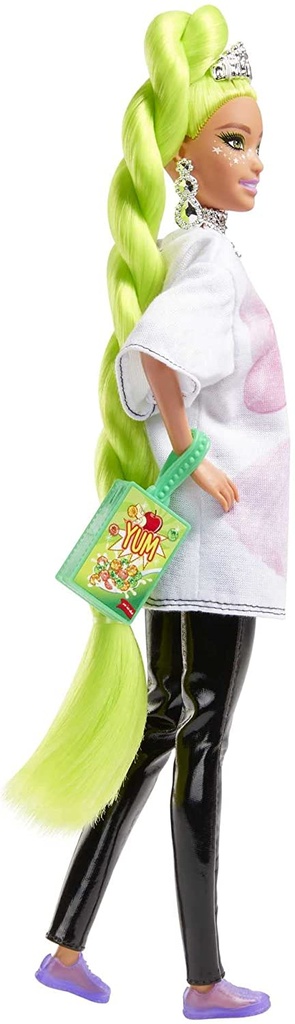 BARBIE EXTRA PELO VERDE NEON