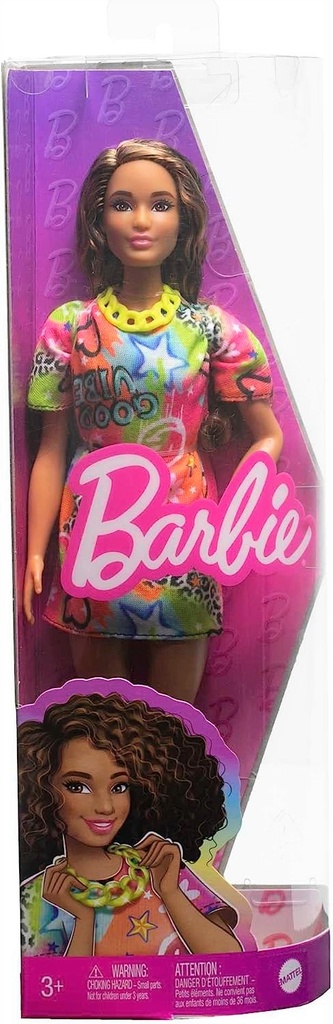 BARBIE FASHIONISTA PELO RIZADO