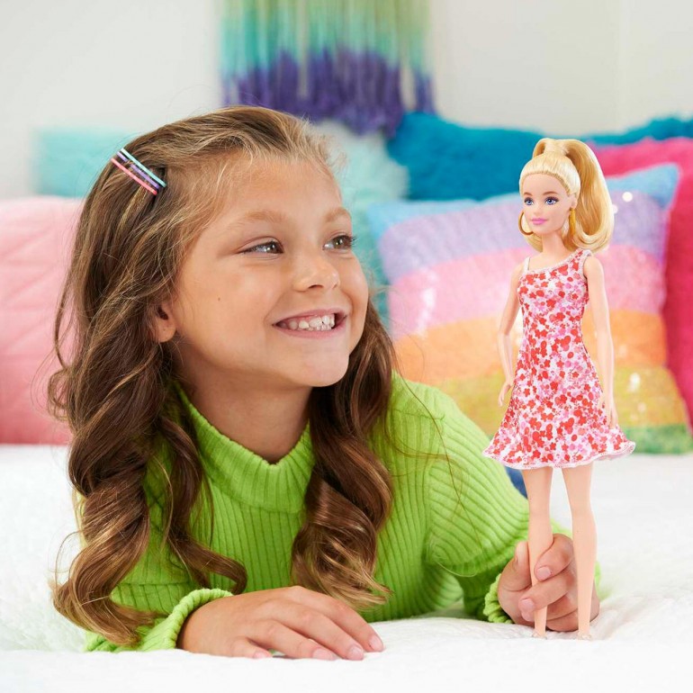 BARBIE FASHIONISTA VEST.FLORES