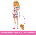 BARBIE PASEO PERRO C/SILLA R.