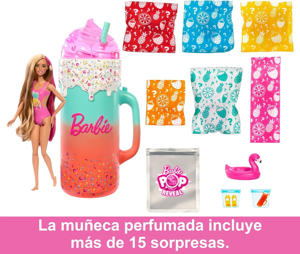 BARBIE POP REVEAL FRUTA TROP.