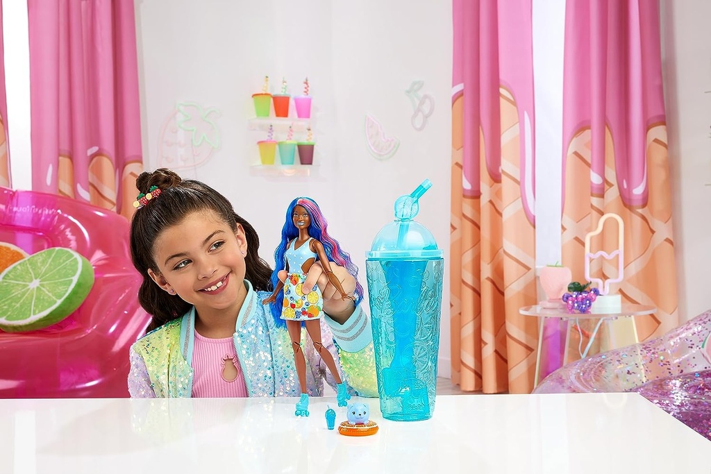 BARBIE POP REVEAL PONCHE FRUT.