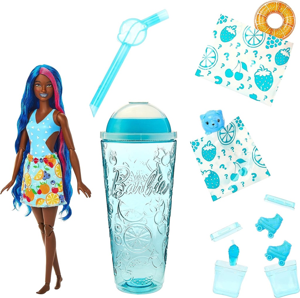 BARBIE POP REVEAL PONCHE FRUT.