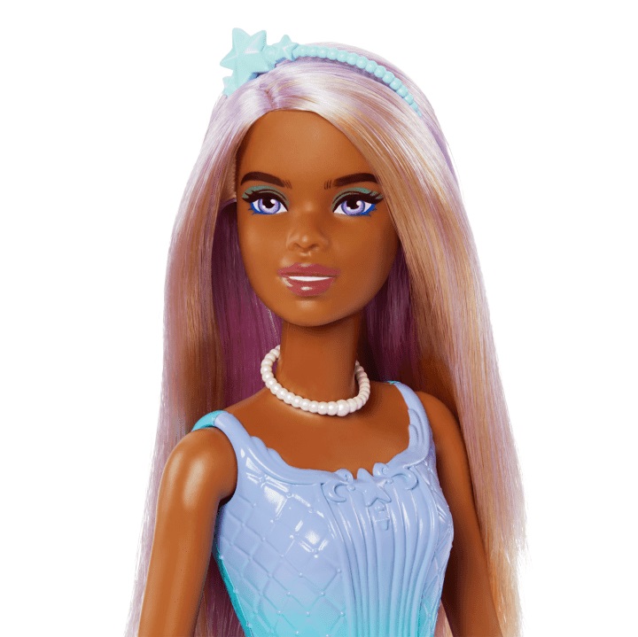 BARBIE PRINCESA C/FALDA LILA
