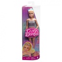 BARBIE TOP RAYAS C/FALDA ROSA