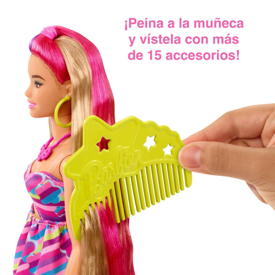 BARBIE TOTALLY HAIR FLOR