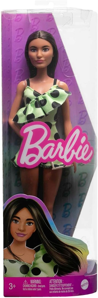 BARBIE VESTIDO ASIMETRICO