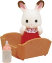 BEBE CONEJO CHOCOLATE SYLV.