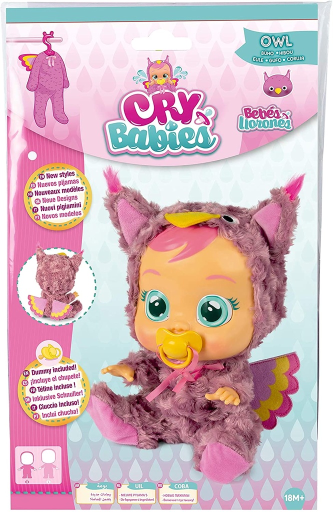 BEBES LLORONES PIJAMA BUHO