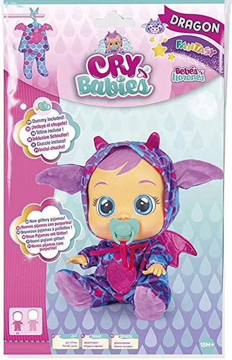 BEBES LLORONES PIJAMA DRAGON