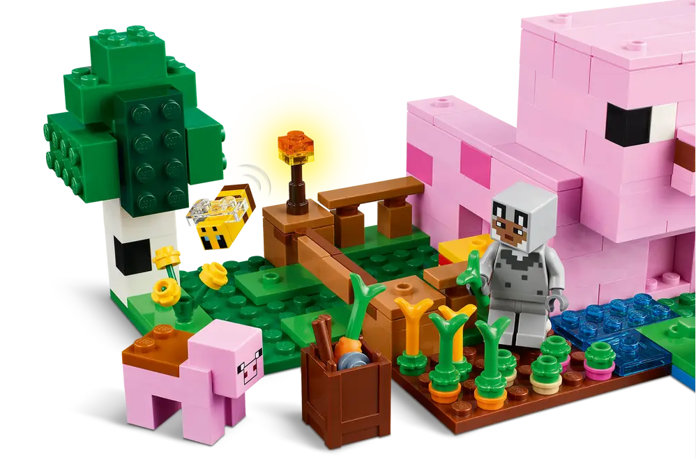 CASA CERDO BEBE MINECRAFT