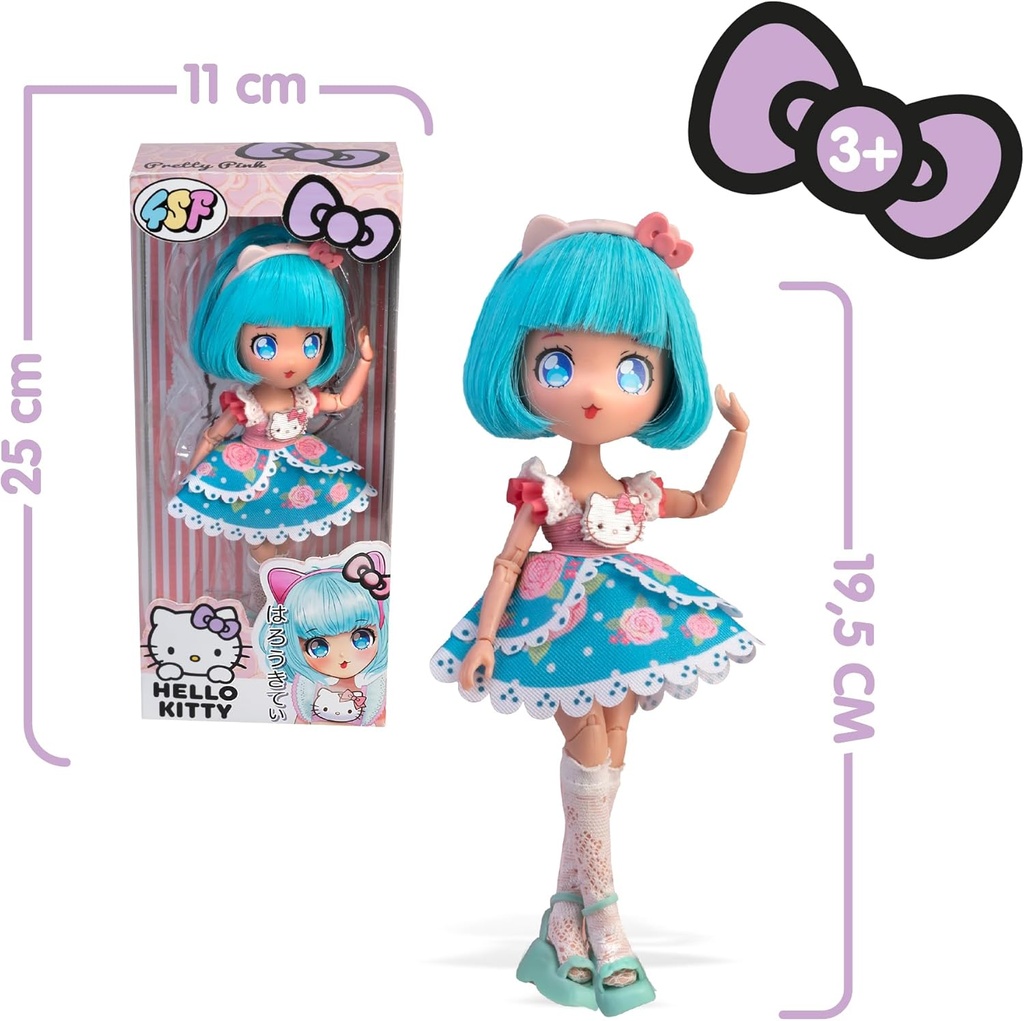 HELLO KITTY AZUL