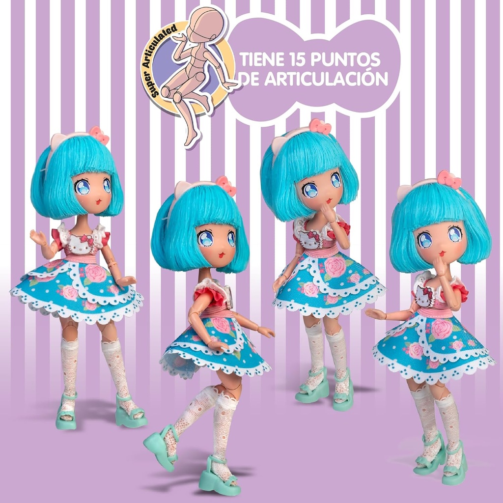 HELLO KITTY AZUL