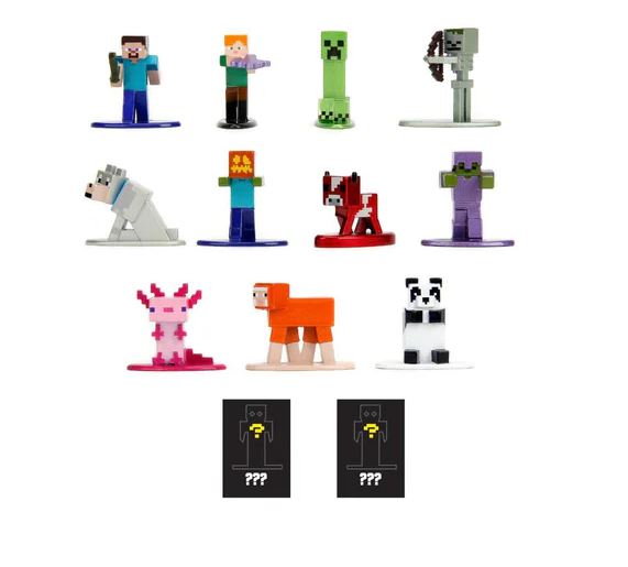 SOBRE FIG. MINECRAFT 4 CM.