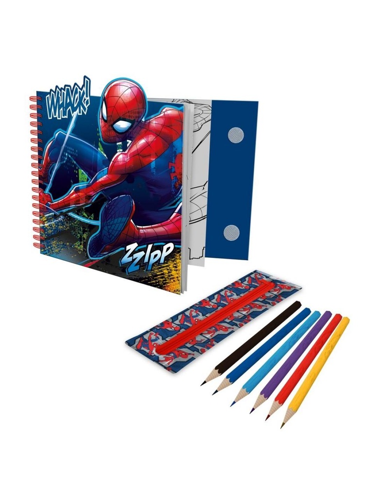 CUADERNO ACT.C/EST.SPIDERMAN