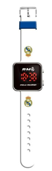 RELOJ LED REAL MADRID