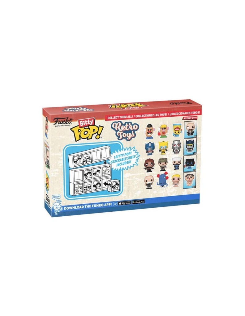 BITTY POP-MR. POTATO HEAD 4 FIG.