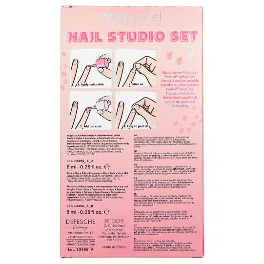 SET ESTUDIO UÑAS BEAUTY TOP MODEL