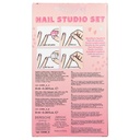SET ESTUDIO UÑAS BEAUTY TOP MODEL