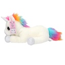 PELUCHE UNICORNIO TUMBADO 30 CM.