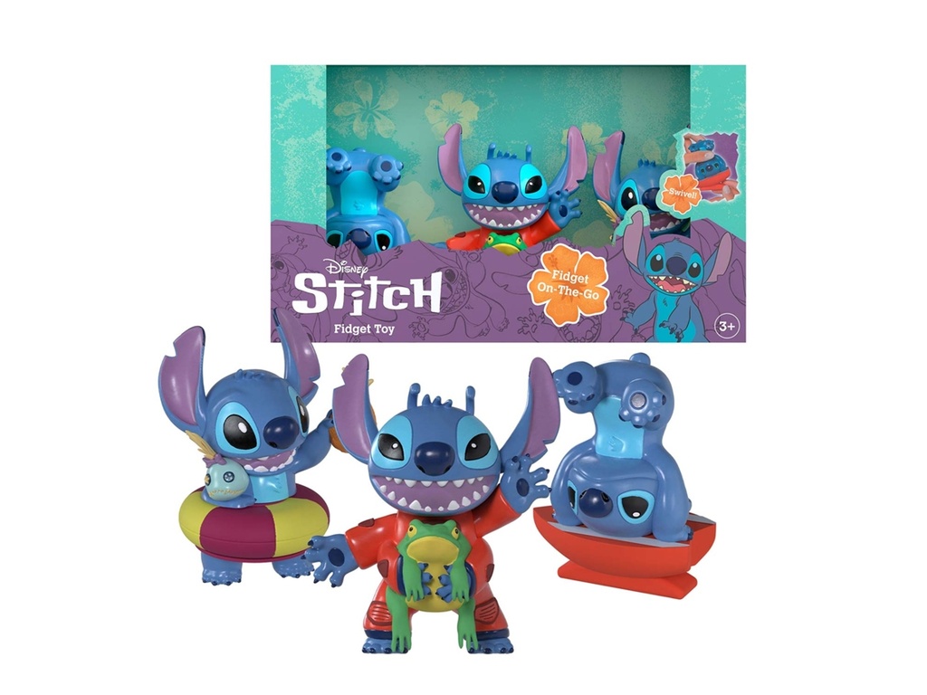 PELUCHE STITCH FIDGET PACK 3