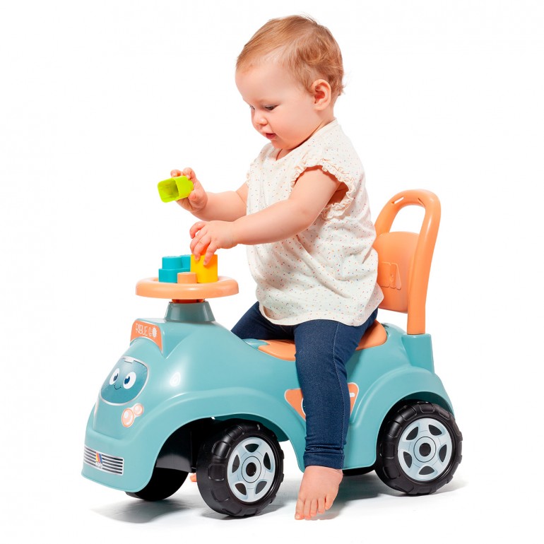 RIDE ON AZUL C/BLOQUES