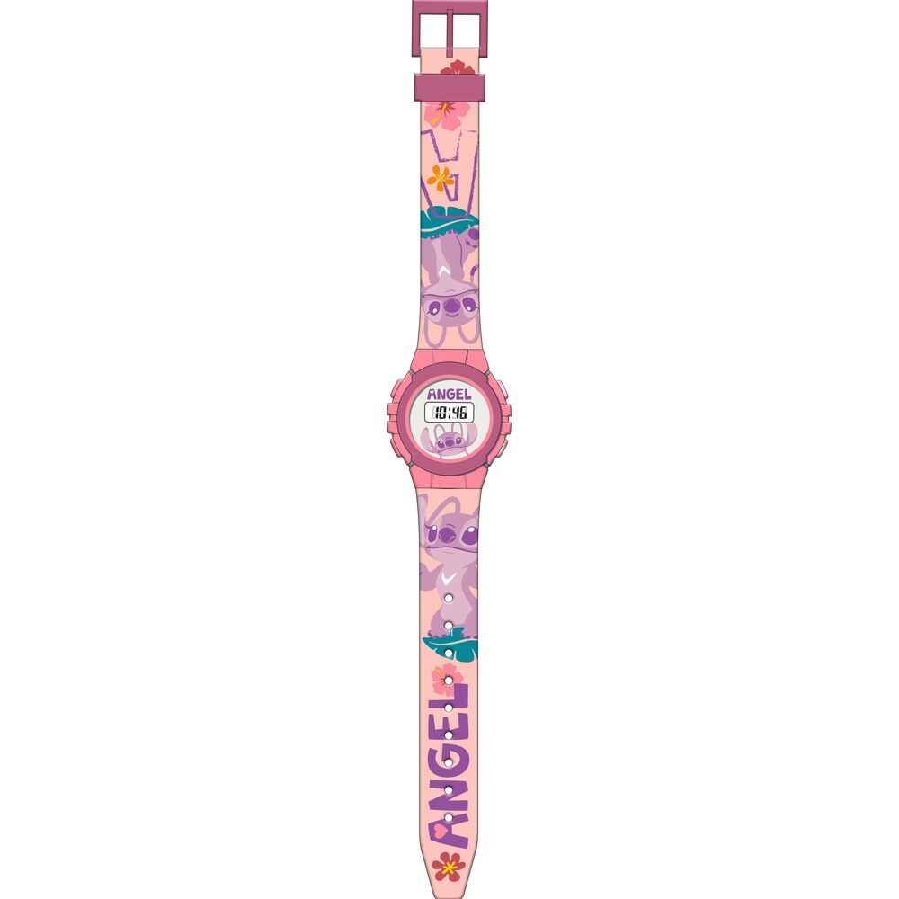 RELOJ DIGITAL STITCH ROSA