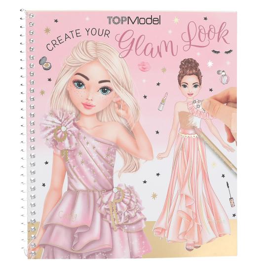 CREATE YOUR GLAM LOOK TOP MODEL