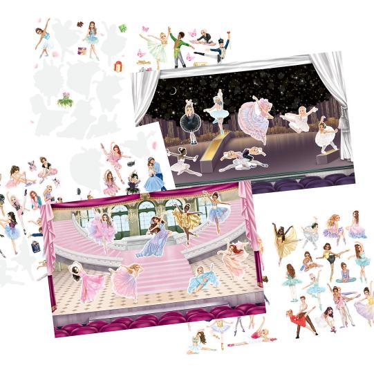 STICKERWORLD BALLET TOP MODEL