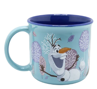 TAZA CERAMICA FROZEN  355 ML.
