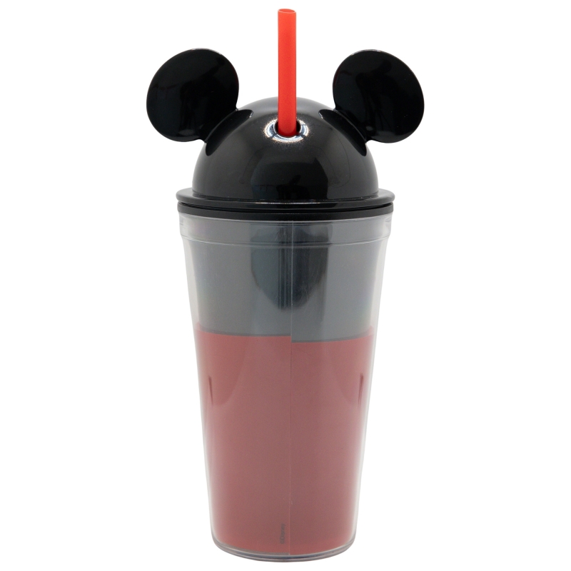VASO C/CAÑA Y TAPA MICKEY 535