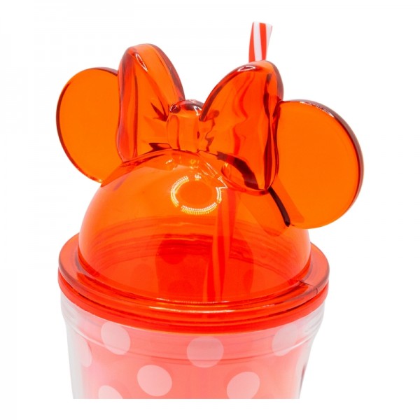 VASO C/CAÑA Y TAPA MINNIE 535