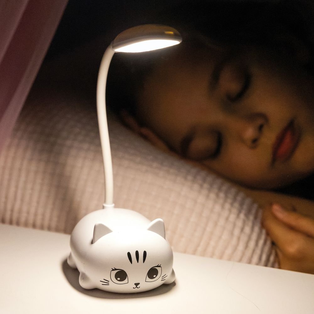 LUZ LED GATITA BLANCO