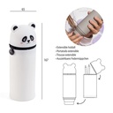 PORTATODO SILICONA PANDA CIL.