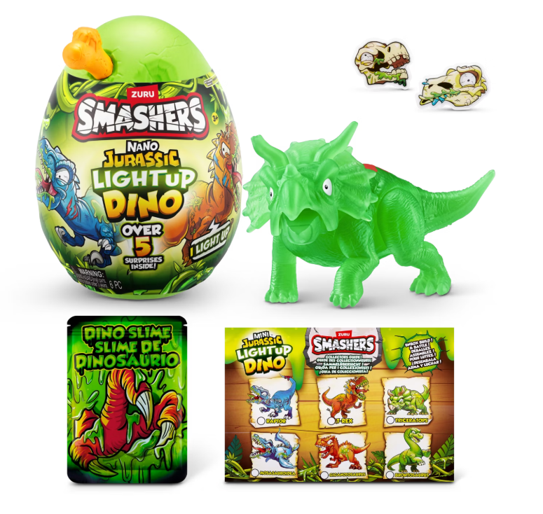 HUEVO SMASHERS JURASSIC